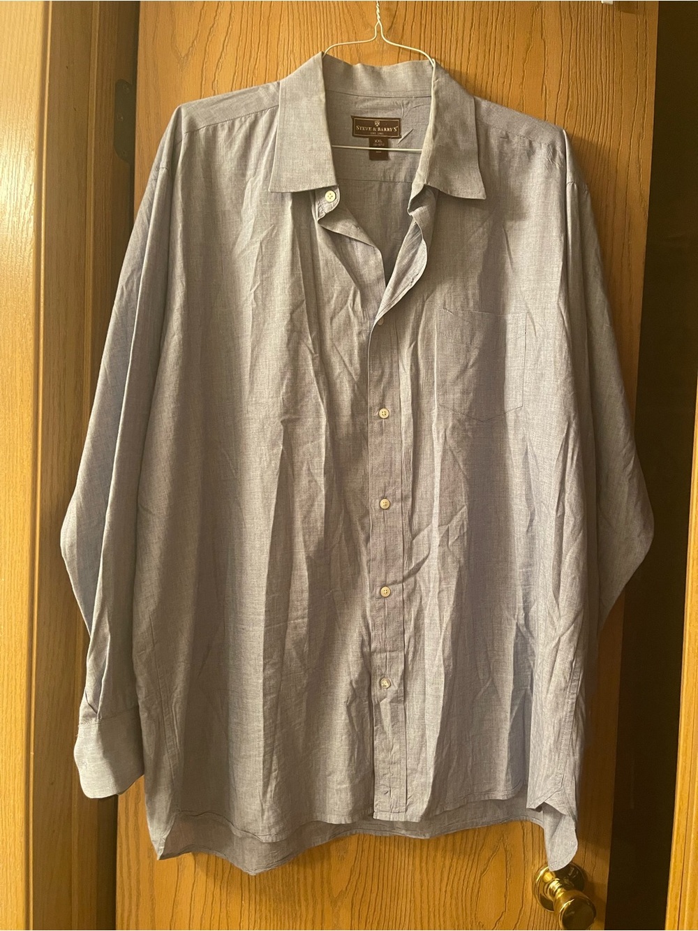 Steve & Barry's Light Blue Men's Button-Down Shirt